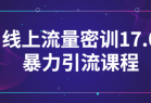 线上流量密训17.0暴力引流课程