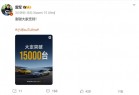 雷军超额完成年度目标！小米SU7 Ultra大定突破15000台